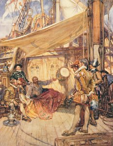 Tamburo di Drake, illustrazione da 